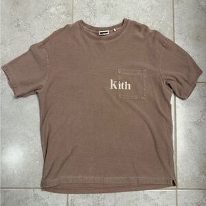 Kith Quinn Men's T-Shirt Dusty Mauve Size M